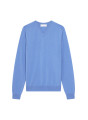 Pull col V en cachemire - Evann 7852 celadon - 94 Vert amande