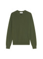 Pull col V en cachemire - Evann 7852 celadon - 94 Vert amande