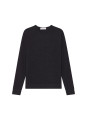Pull col rond en cachemire finitions roulotées - Ernest 7820 camel - 88 Camel