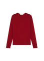 Pull col rond en cachemire finitions roulotées - Ernest 7820 camel - 88 Camel