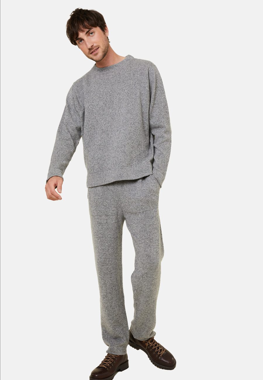 Pants with pockets in wool and cashmere - Fabri Pants with pockets in wool and cashmere - Fabri