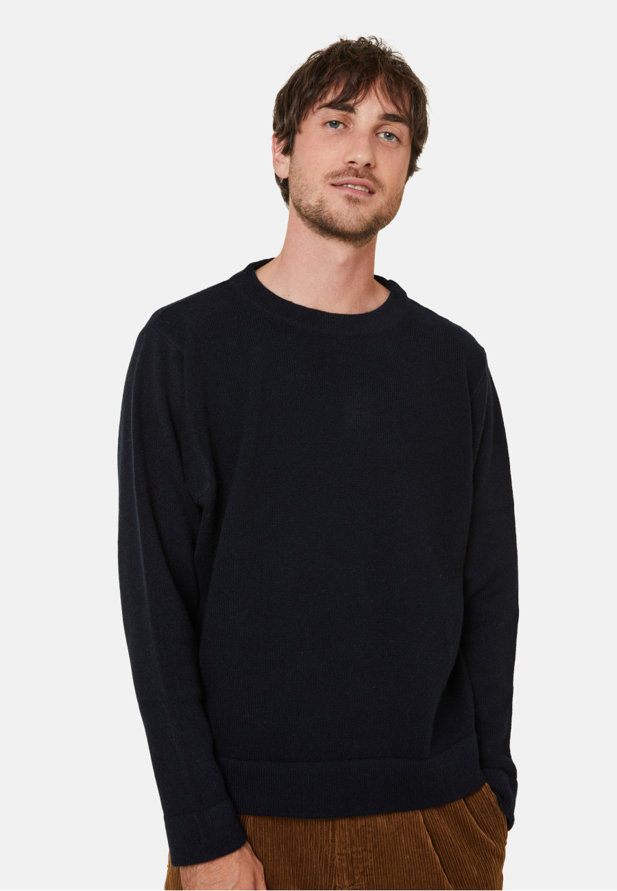 Pull col rond en laine et cachemire - Fado Pull col rond en laine et cachemire - Fado
