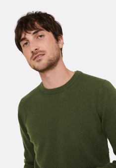 Pull col rond en cachemire - Evain