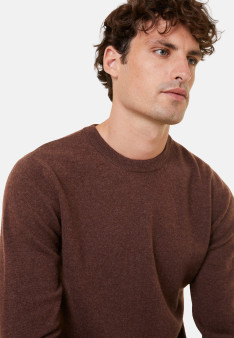 Cashmere round neck sweater - Evain