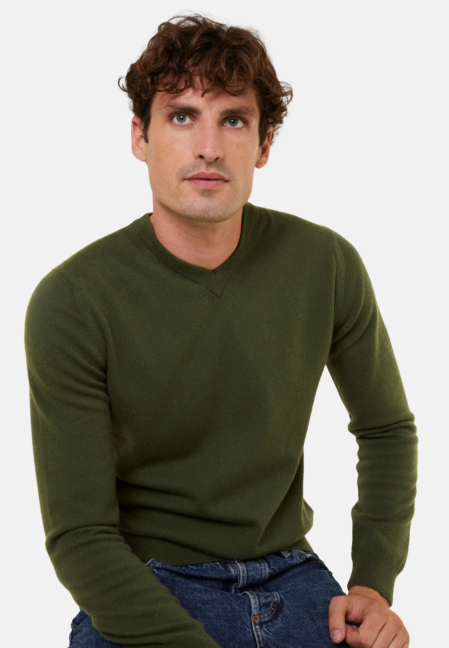 Cashmere V-neck sweater - Evann Cashmere V-neck sweater - Evann