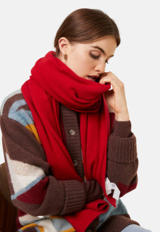 Unisex scarf in recycled cashmere and wool - Gabrias