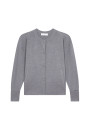 Veste boutonnée à poches en laine mérinos - Gaspard