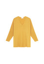 Pull manches chauve-souris en laine mérinos - Boxe 7850 foret - 83 Kaki