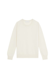 Pull col rond en cachemire - Abeline 7870 ecureuil - 92 Rouille