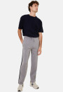 Pantalon à poches en laine mérinos et Fil Lumière - Franck