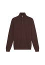 Pull col camionneur avec logo en laine mérinos - Ryan 7822 camel chine - 88 Camel