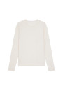 Round-neck cashmere sweater with rolled finishes - Ernest