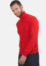Pull col roulé en cachemire - Bruno 7041 baltique - 06 Bleu moyen