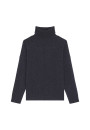 Pull col roulé à fentes en cachemire - Adena 7813 ombre - 10 Gris foncé