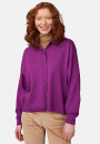 Merino wool polo neck button-down jacket - Gabriella