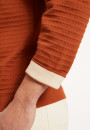 Pull en coton manches raglan - Dwight 8111 cannelle - 07 Marron