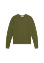 Pull col rond logo en laine mérinos - Eddie