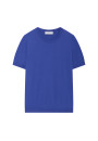 Round neck cotton T-shirt - Moon