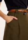 Long linen skirt with pockets - Valentine