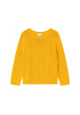 Pull emmanchures marteau en coton et lin - Mick