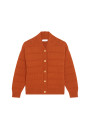 Loose cotton ribbed cardigan - Mardy