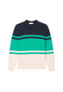 Pull en coton tricolore - Dustin