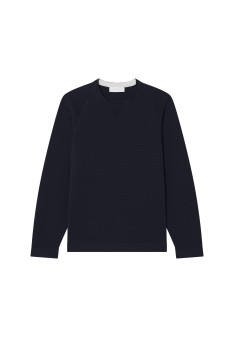 Raglan sleeve cotton sweater - Dwight