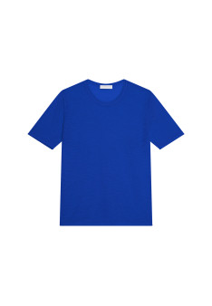 T-shirt col rond en lin flammé - Renaud
