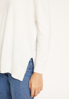Organic cotton V-neck sweater - Meve