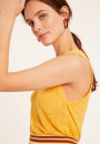 Slub linen tank top - Tahiti