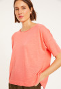 Flamed linen full sleeve elbow t-shirt - Taslim