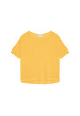 T-shirt ample manches coudes en lin flammé - Taslim