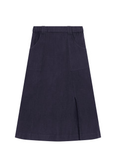 Long linen skirt with pockets - Valentine