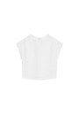 Blouse en lin manches courtes - Virginie