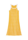 Pleated dress in organic cotton - Melodie