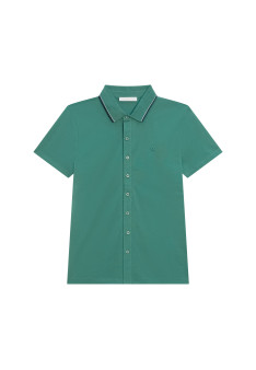 Chemise manches courtes en coton jersey - Baccara