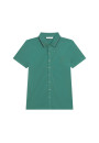 Chemise manches courtes en coton jersey - Baccara