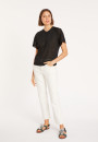 Ribbed Fil Lumiere T-shirt - Malory
