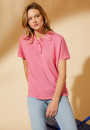 Polo en fil lumière - Melisse 8082 - 24 Rose clair