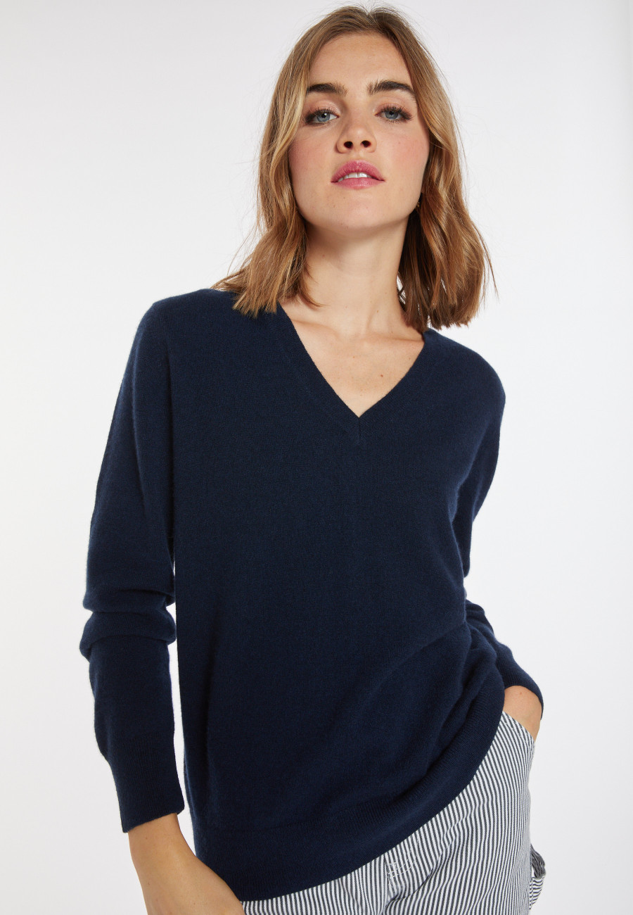 Pull col V en cachemire - Abel Pull col V en cachemire - Abel