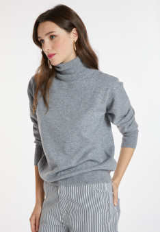 Pull col roulé en cachemire - Anabelle 8211