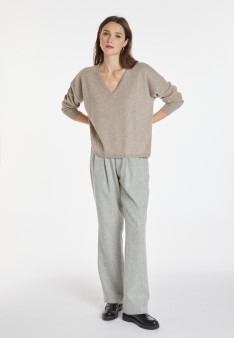 Pull court en cachemire - Alex 8221