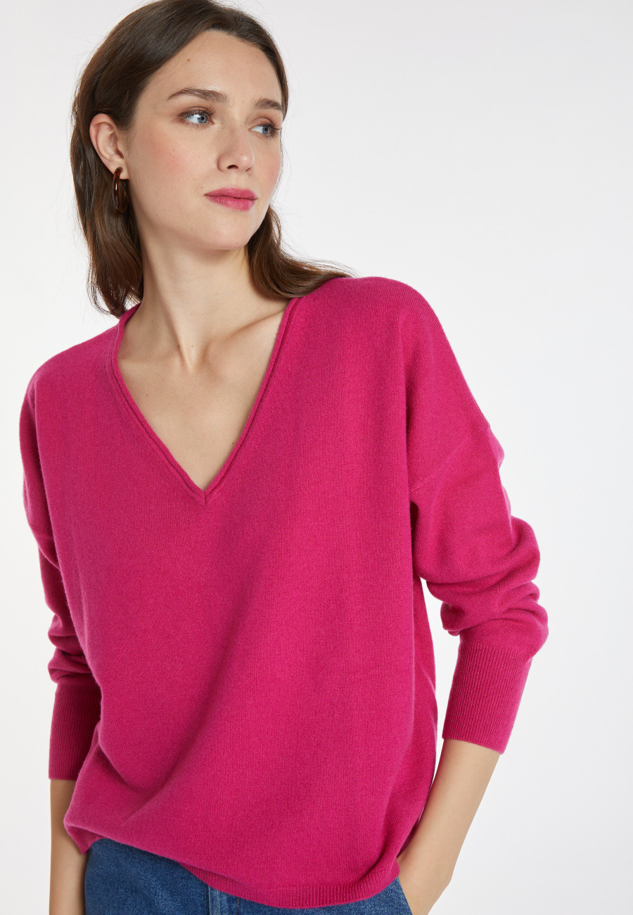 Pull court en cachemire - Alex 8292 Pull court en cachemire - Alex 8292