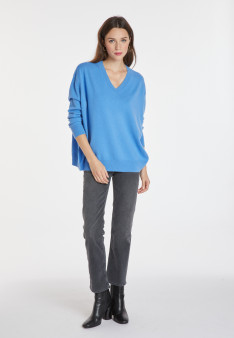 Pull ample à fentes en cachemire - Alienor 8242