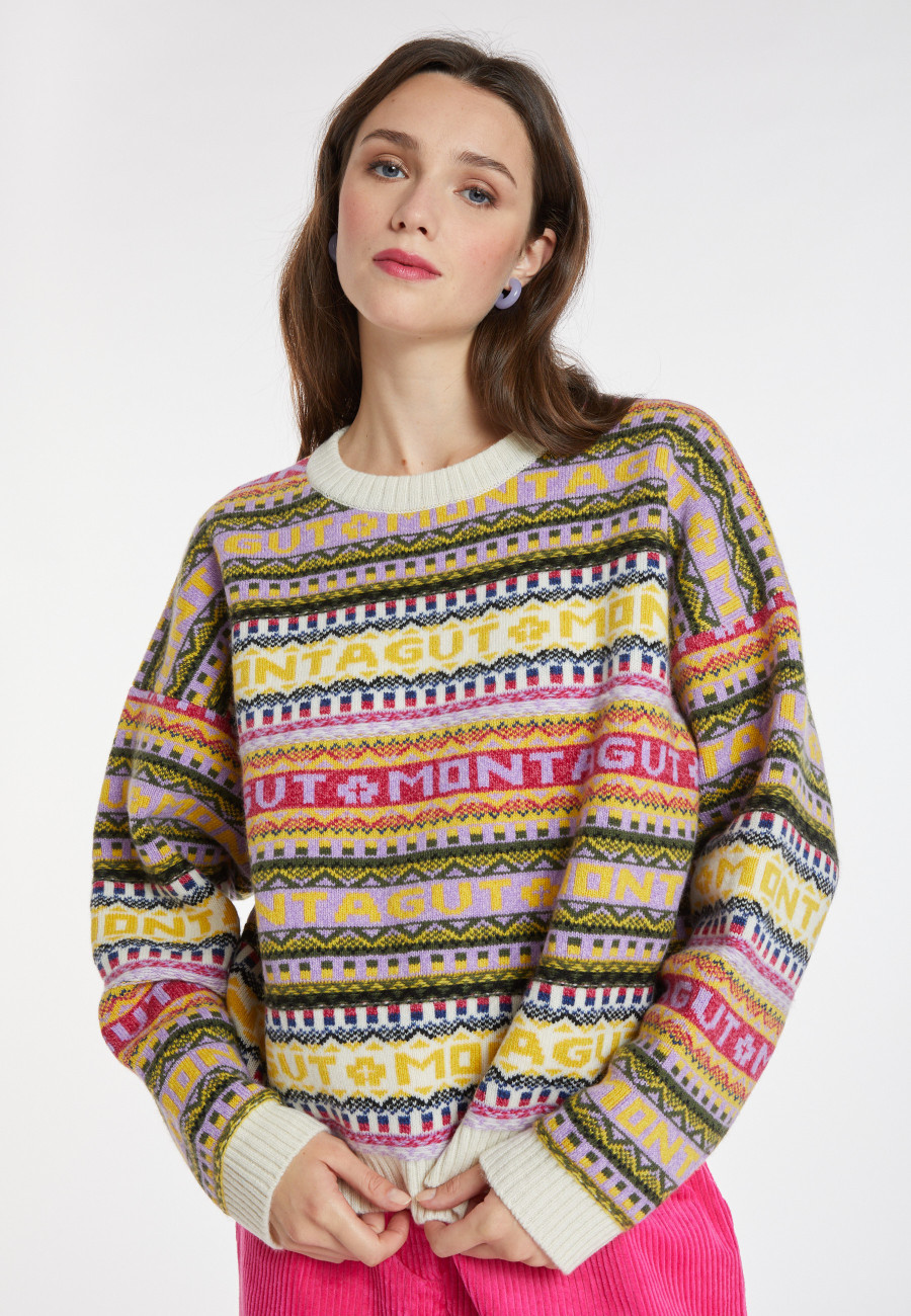 Pull Montagut en laine et cachemire - Cora 8354 Pull Montagut en laine et cachemire - Cora 8354