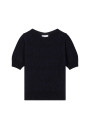 Pull en mohair manches courtes ballon - Cosmos 8313
