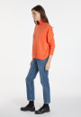Pull col roulé à fentes en laine mérinos - Amy 8270