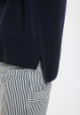 Pull col roulé à fentes en laine mérinos - Amy 8240