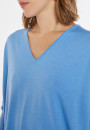 Pull ample à poches en laine mérinos - Albertine 8242