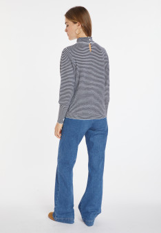 Pull à rayures en laine mérinos - Coco 8303